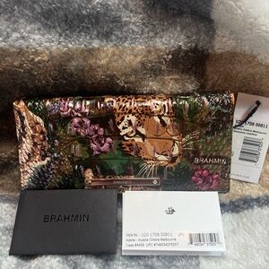 Brahmin Adelle Acadia Ombré Melbourne leather wallet